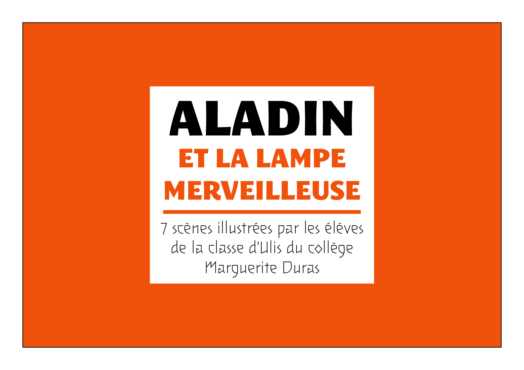 Aladin et la lampe merveilleuse